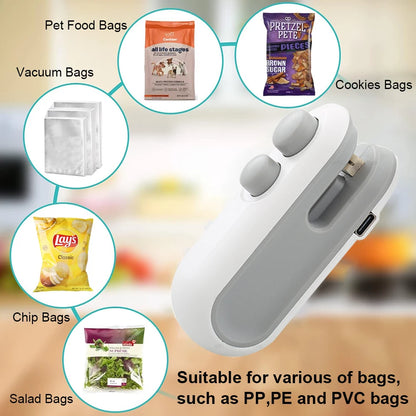 AirSeal™ 2-in-1 Rechargeable Bag Sealer